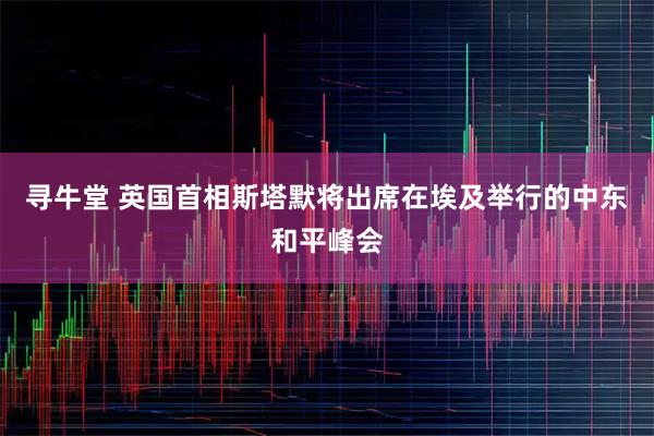 寻牛堂 英国首相斯塔默将出席在埃及举行的中东和平峰会